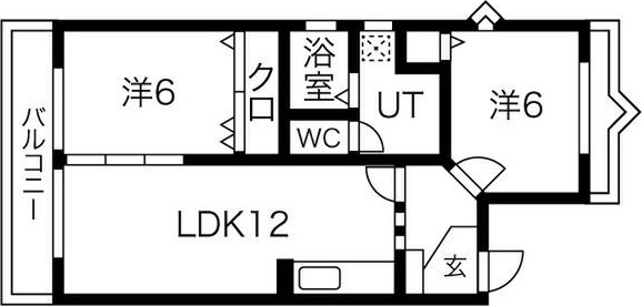 メゾンドボヌー上名古屋の間取り