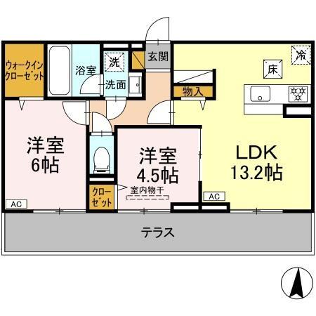 【ウィンクルム柏の葉柏北部中央地区一の間取り】