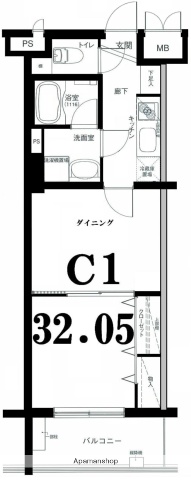 グリフォーネ横浜・妙蓮寺の間取り