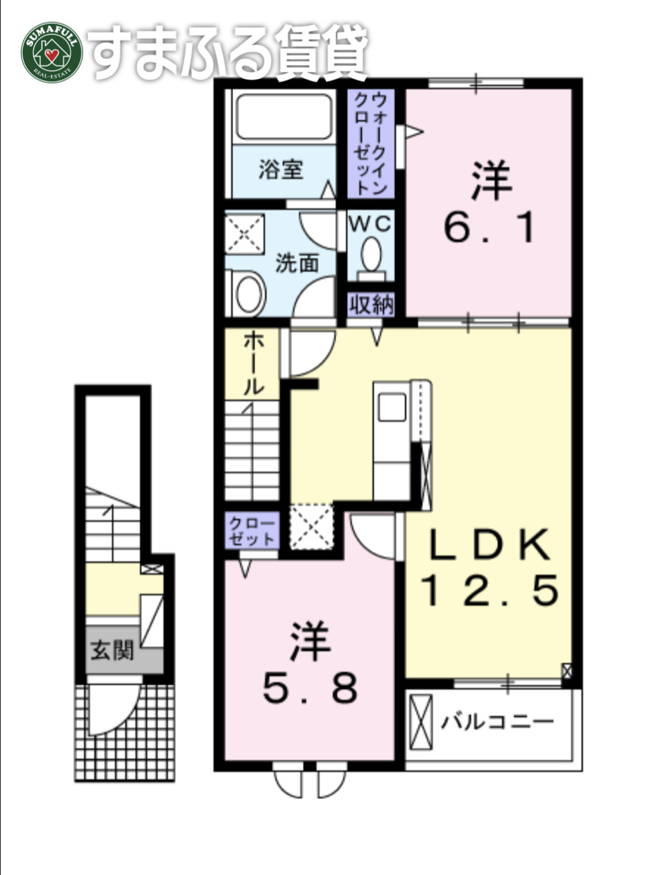 【フェリーチェの間取り】