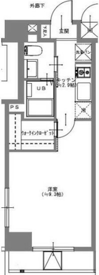 港区白金のマンションの間取り