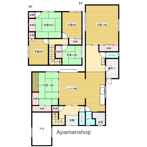 SUUMO】栗山町中央１丁目１８３ 貸家(アパマンショップ岩見沢店(有)House NAVI提供)／北海道夕張郡栗山町中央１／栗山駅の賃貸・部屋探し情報（100403381388）  | 賃貸マンション・賃貸アパート