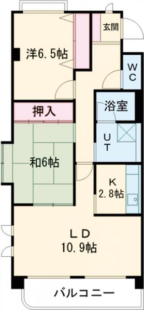 アルス末広の間取り