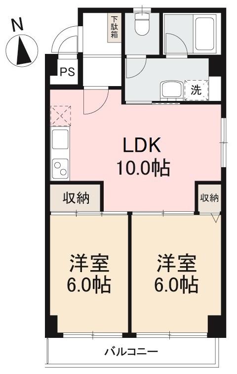 木田郡三木町大字氷上のマンションの間取り