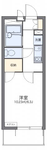 レオパレスセブンスヒルVの間取り