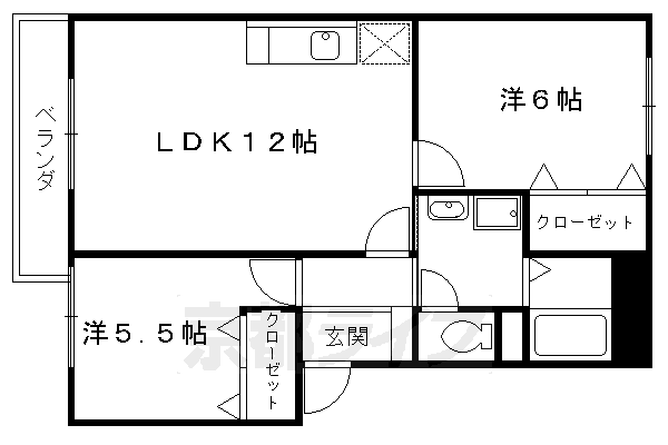 メゾン・フルールの間取り