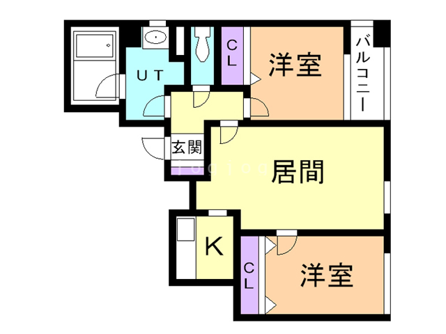 ピュアコート宮の森の間取り