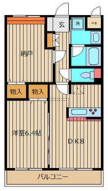 クレールファミーユの間取り