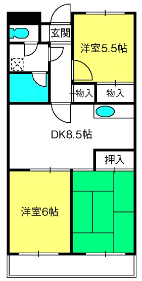 ファーストヒルズの間取り