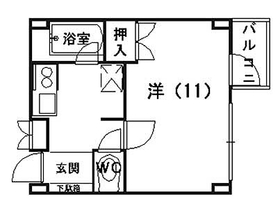 ブランシェコムの間取り