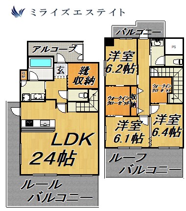 Ｅｐｏｃｈ　ＩＫＡＩの間取り