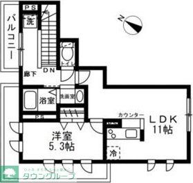 ヒルズ東中野の間取り