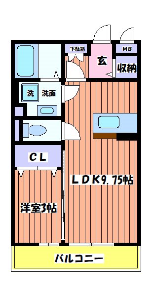 エスポワールの間取り