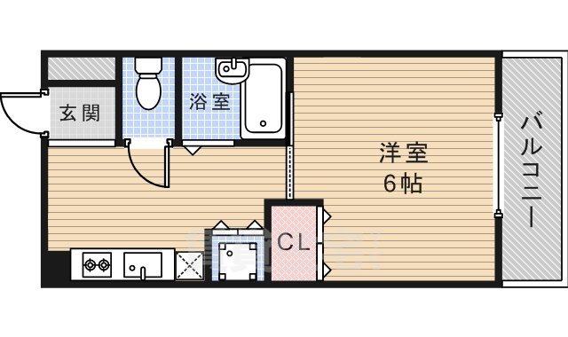 シティハイツの間取り