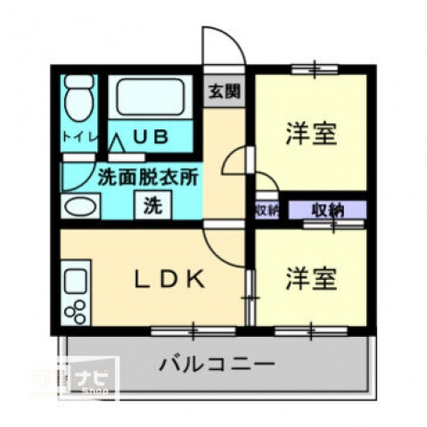 アーバンライフまつだの間取り