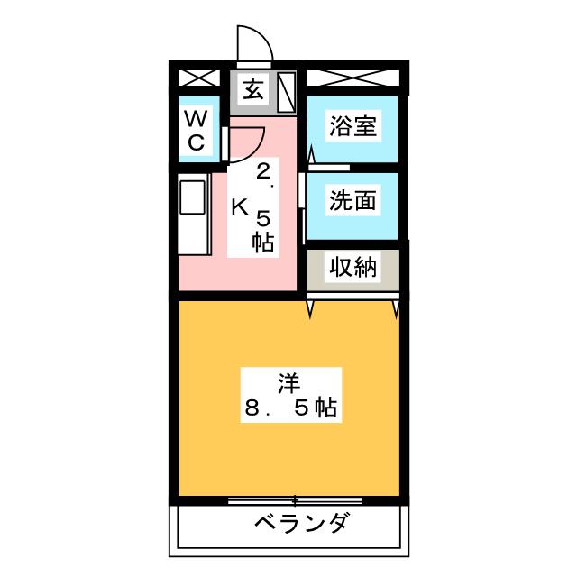 ヴィルドミールの間取り