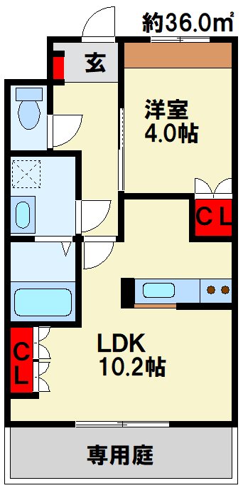 エル・アール☆唯の間取り