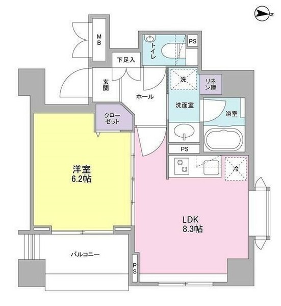 ソアラノーム北浦和の間取り