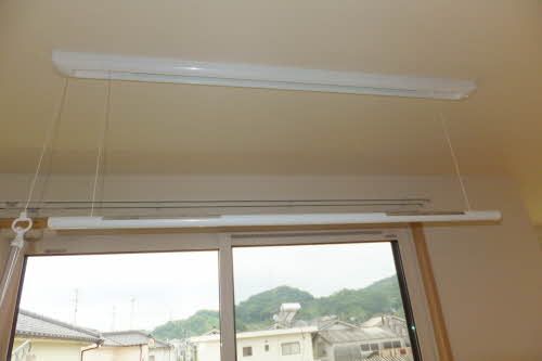 その他設備　室内物干し
