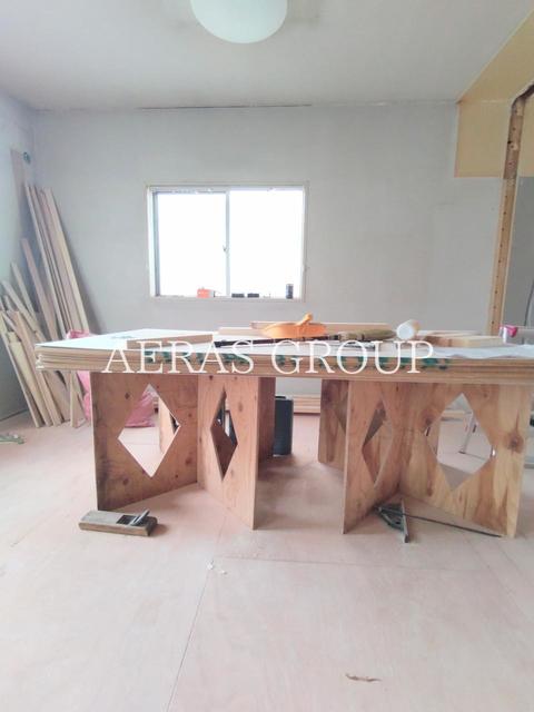 玄関　内装フルリノベーション中