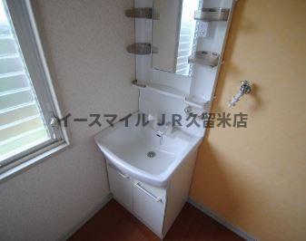 洗面設備　独立洗面化粧台付き