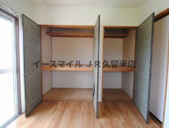 収納　収納のためのスペースです