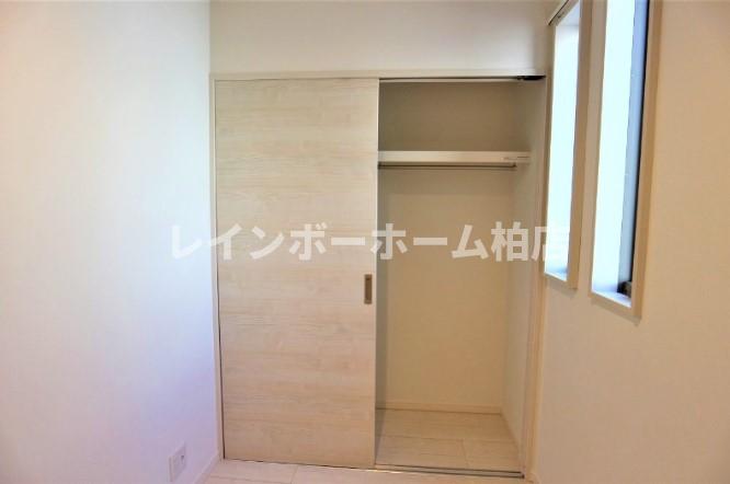 収納　たっぷりとした収納スペースです