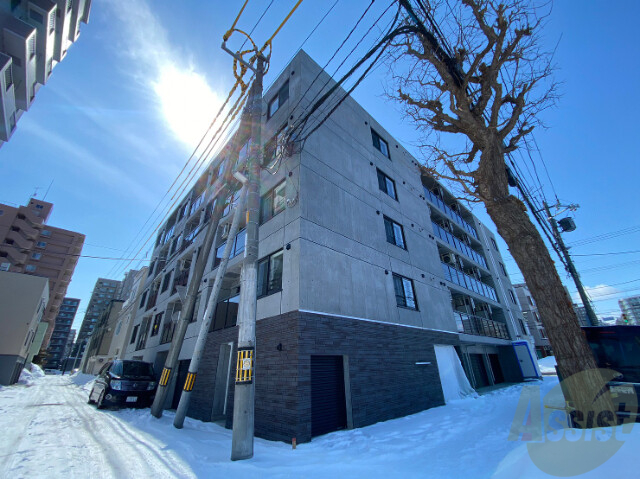 建物外観　札幌市中央区北５条西「ＧｒａｎＤｕｋｅ北円山」