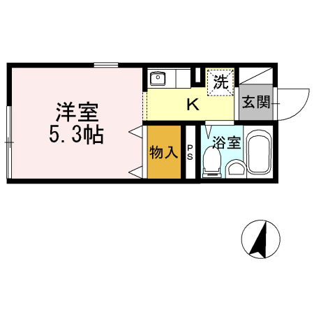 ブランドールの間取り写真