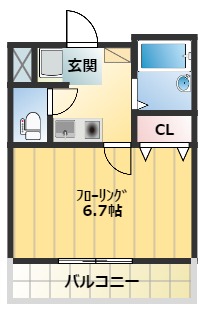 大宮櫛引プラザの間取り