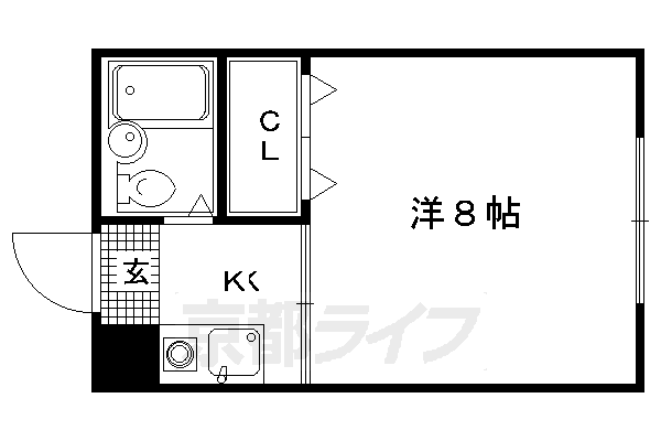 【Ｃａｓａ　Ｃｏｒａｇｇｉｏの間取り】