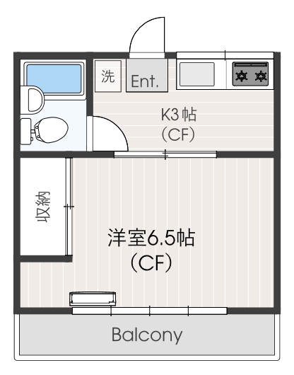 藤美ハイツ_間取り_0