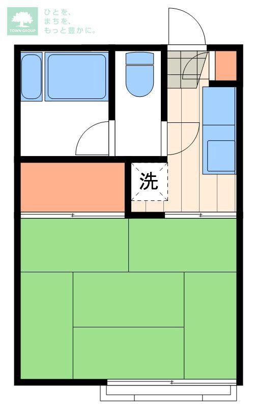 コーポ横塚の間取り