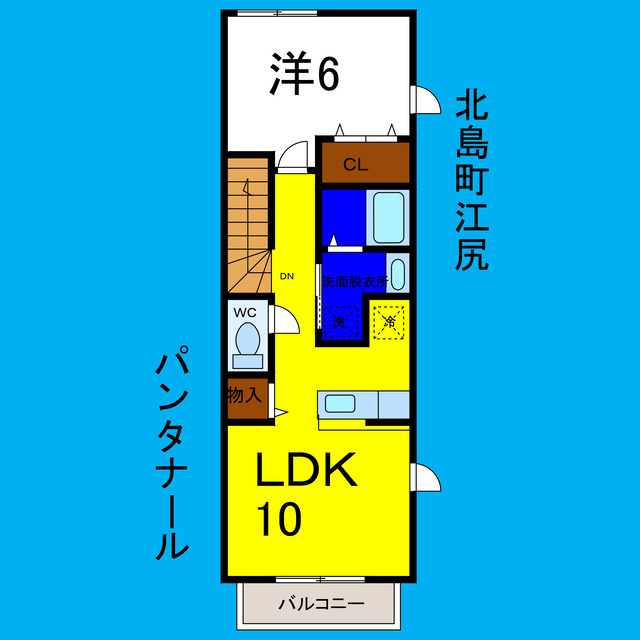 パンタナールの間取り