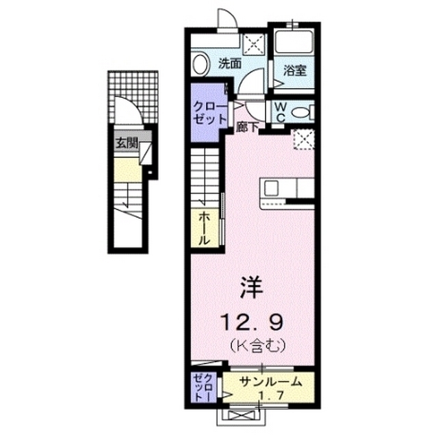 【ヴィレッタVの間取り】