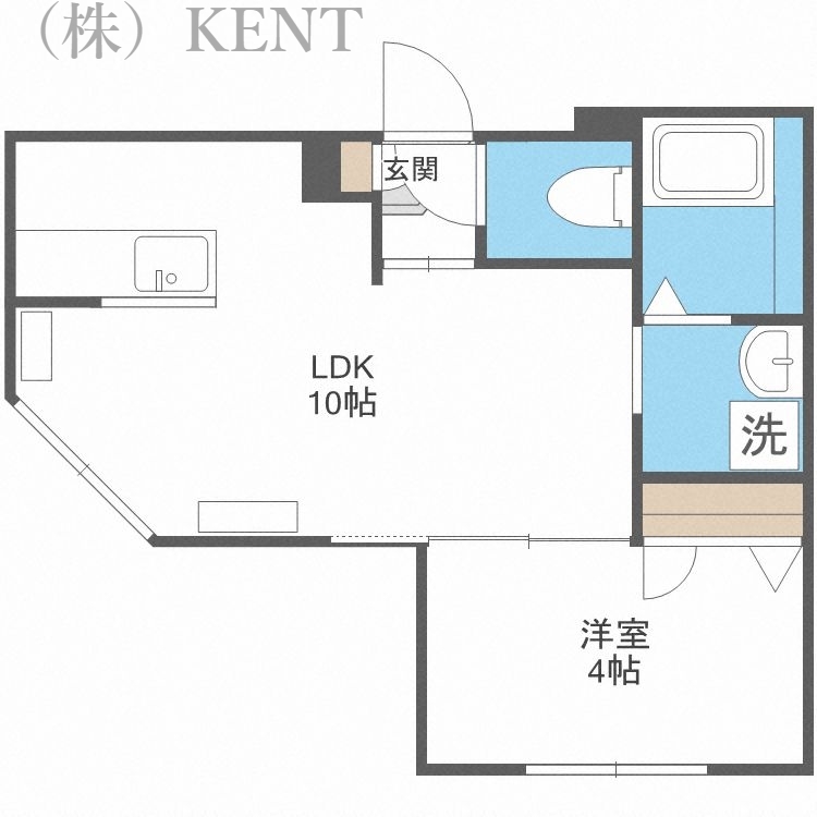 グランマーチ北円山の間取り