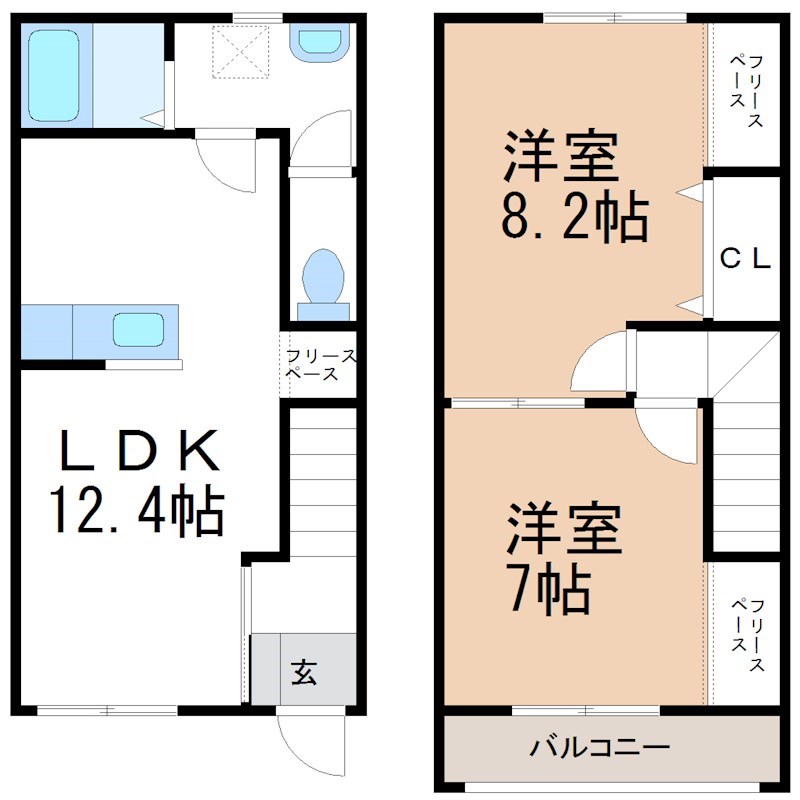 Ｍ．リアンの間取り