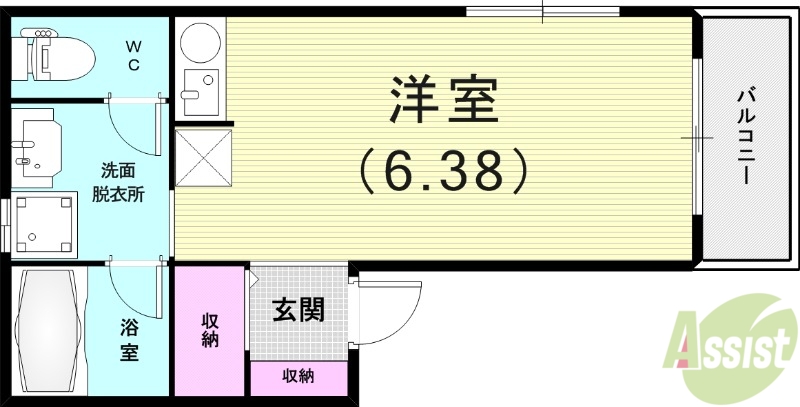 フィオーレ住吉宮町の間取り