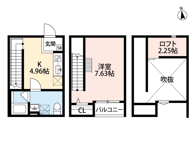 【アコード丹波橋の間取り】