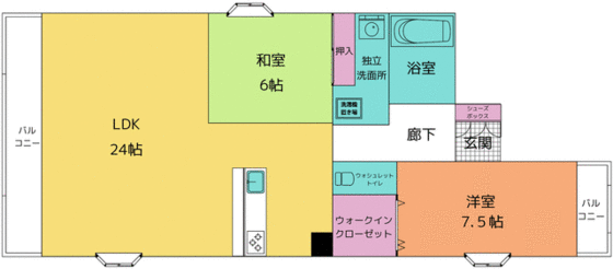 レイヴェルIIIの間取り