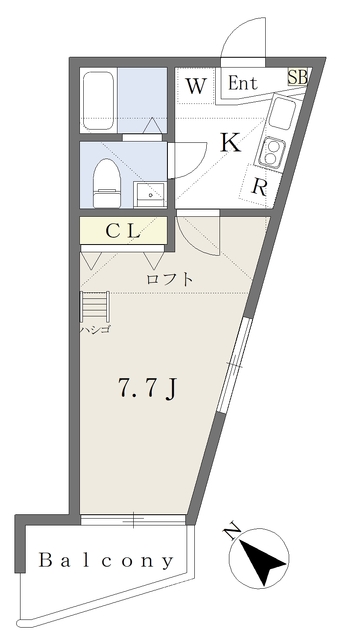 花月総持寺プロジェクトの間取り