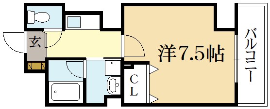 エス・ヴル・バード一乗寺の間取り