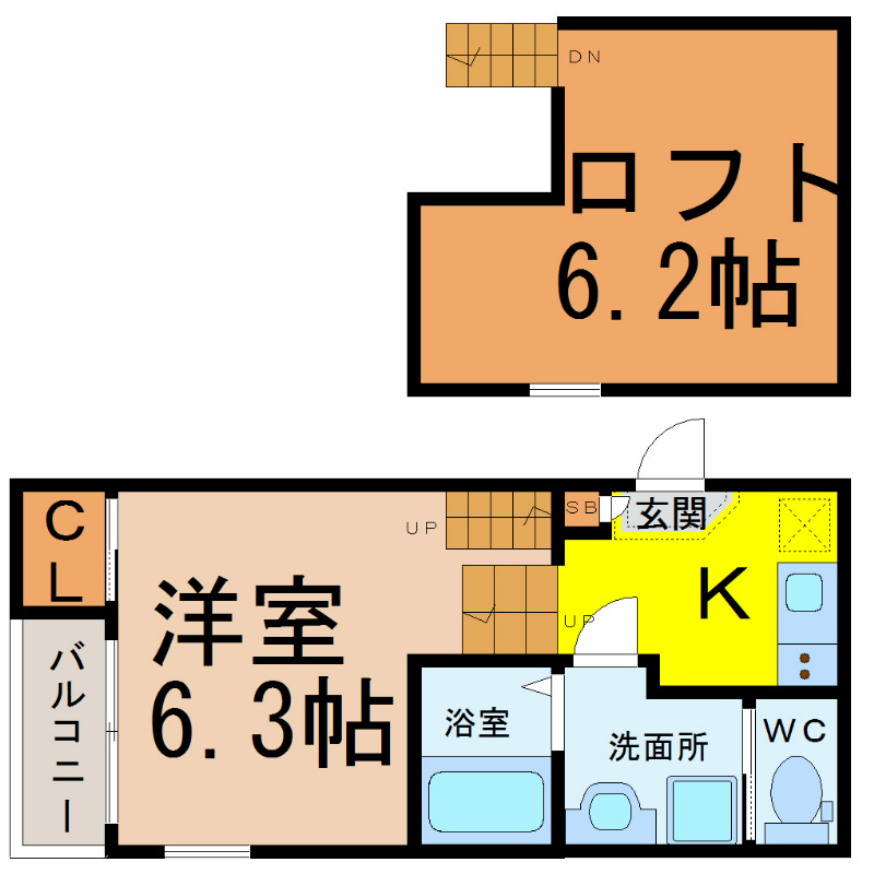 リアンハイム神宮前の間取り