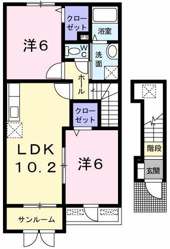 ローズガーデンの間取り