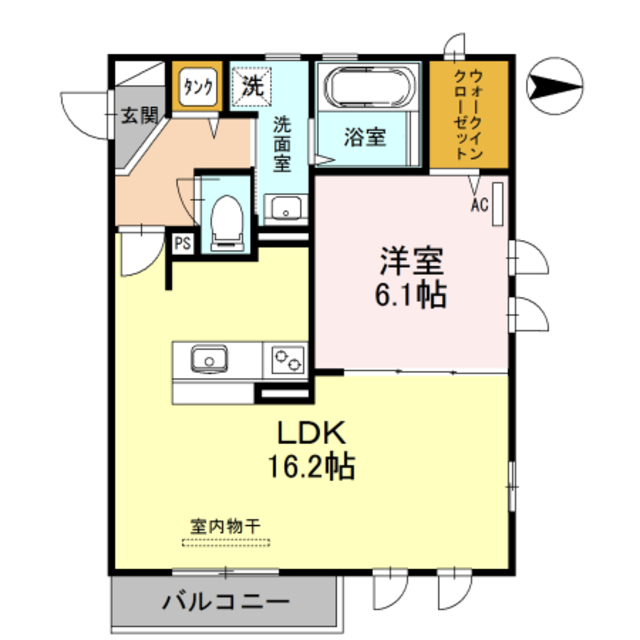 コンフォート冷泉の間取り