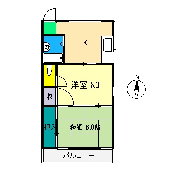 Casa ノアの間取り