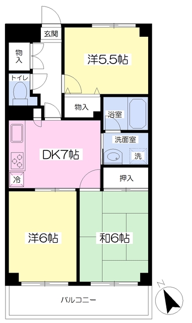 プレステビルの間取り