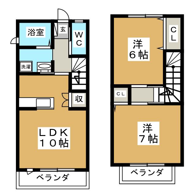 アーバンシティ富沢南の間取り