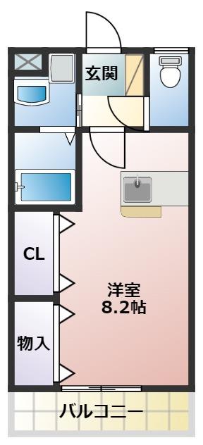 ブロードタウン神野IICの間取り