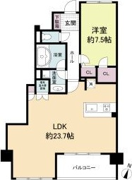 グレンパーク梅田北の間取り